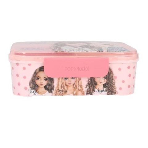 Śniadaniówka TOP MODEL DOTS lunchbox pudełko na lunch śniadaniowe różowe