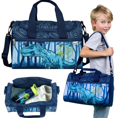 TORBA SPORTOWA JURASSIC WORLD DINOZAUR torba na WF basen trening szkolna