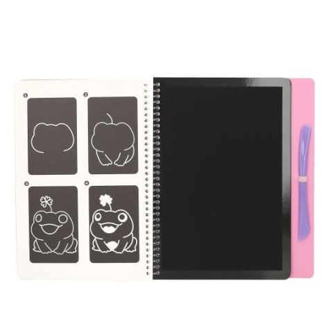 ZDRAPYWANKA TOPMODEL MAGIC SCRATCH zestaw kreatywny rysik 20 stron