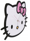ZEGAR ŚCIENNY HELLO KITTY XL 42 x 51 cm dziecięcy