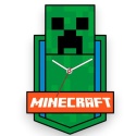 ZEGAR ŚCIENNY MINECRAFT XL 59 x 37 cm MDF