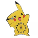 ZEGAR ŚCIENNY PIKACHU 3D POKEMON metalowy dziecięcy dekor na ścianę
