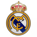 ZEGAR ŚCIENNY REAL MADRID XL MDF 58 cm dziecięcy dekor klubowy piłka