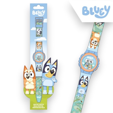 ZEGAREK CYFROWY BLUEY dziecięcy dla dziecka