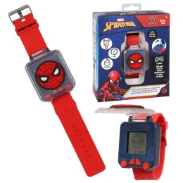 ZEGAREK EDUKACYJNY SPIDERMAN z grami dla dzieci