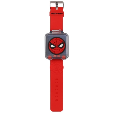 ZEGAREK EDUKACYJNY SPIDERMAN z grami dla dzieci