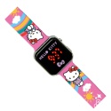 ZEGAREK HELLO KITTY LED cyfrowy silikonowy pasek dla dzieci różowy