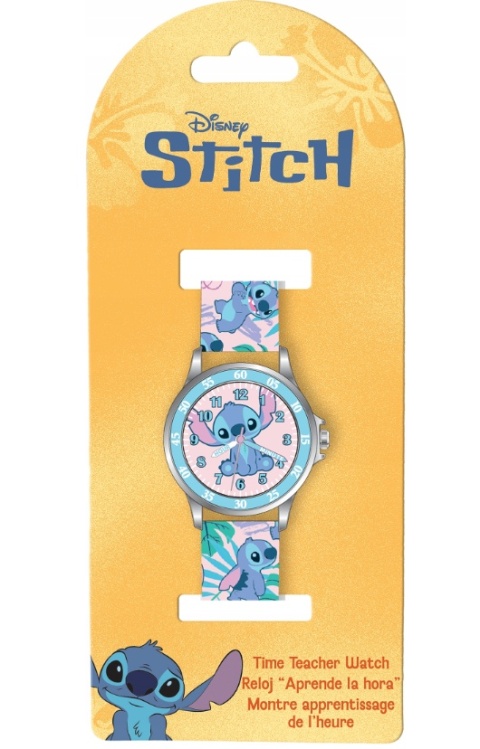 ZEGAREK STITCH DISNEY dziecięcy analogowy dla dziewczynki