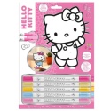 ZESTAW KREATYWNY HELLO KITTY figurka do malowania DIY kolorowanka