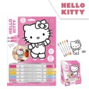 ZESTAW KREATYWNY HELLO KITTY figurka do malowania DIY kolorowanka
