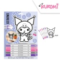 ZESTAW KREATYWNY KUROMI figurka do malowania DIY kolorowanka