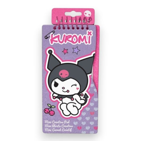 ZESTAW KREATYWNY KUROMI naklejki szablony