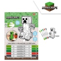 ZESTAW KREATYWNY MINECRAFT figurka do malowania DIY kolorowanka