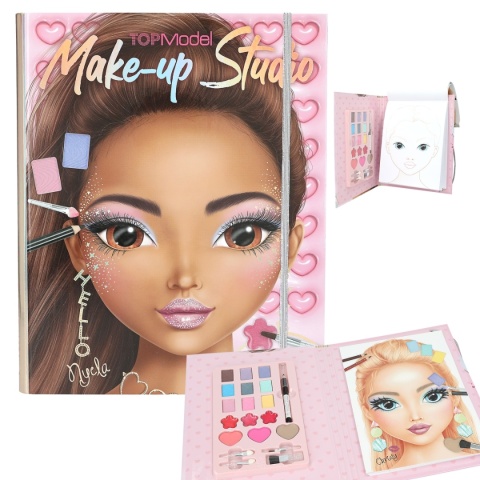 ZESTAW KREATYWNY TOP MODEL MAKE UP Z PALETĄ DO MALOWANIA DEPESCHE 13164
