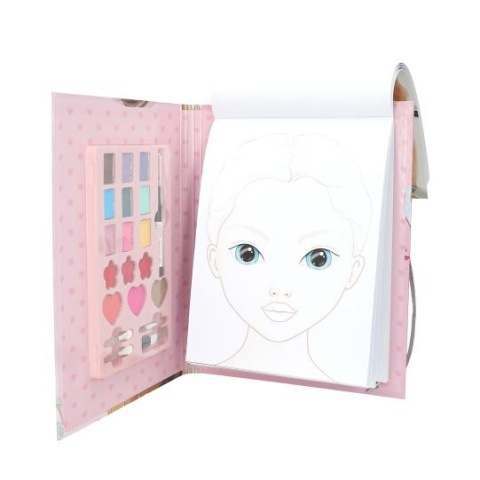 ZESTAW KREATYWNY TOP MODEL MAKE UP Z PALETĄ DO MALOWANIA DEPESCHE 13164