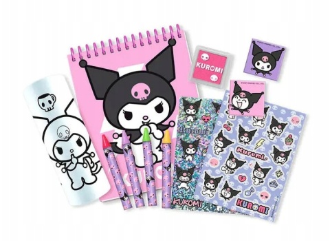 ZESTAW PLASTYCZNY 3D KUROMI kreatywny dla dziewczynki