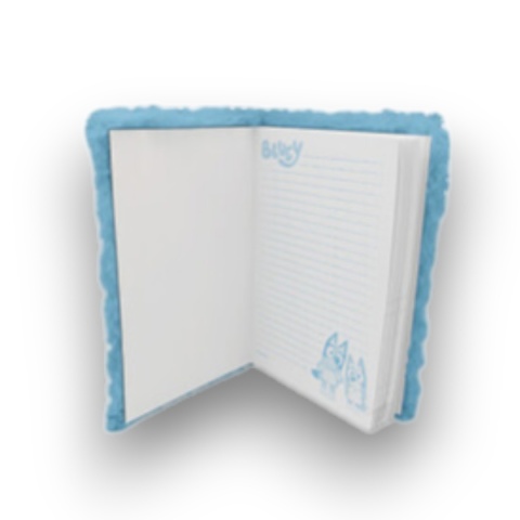 ZESZYT PLUSZOWY BLUEY A5 pamiętnik szkolny dla dzieci 21x15 cm