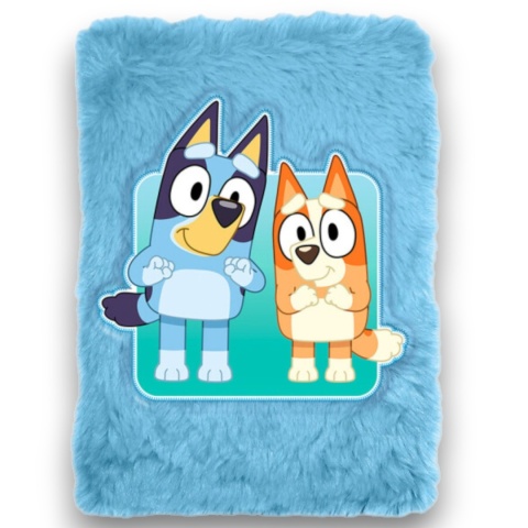 ZESZYT PLUSZOWY BLUEY A5 pamiętnik szkolny dla dzieci 21x15 cm