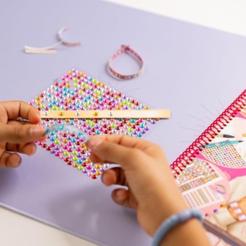 Zestaw kreatywny TOP MODEL BLING BLING naklejki DIY