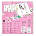 Zestaw kreatywny TOP MODEL Dress Me Up SHOPPING naklejki szkicownik