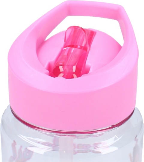 Bidon do picia KOCI DOMEK GABI 450ml Butelka ze słomką dla dzieci