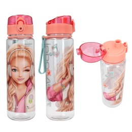 BIDON BUTELKA TOP MODEL MUSIC 650 ML NA WODĘ DO SZKOŁY Z UCHWYTEM