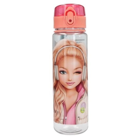 BIDON BUTELKA TOP MODEL MUSIC 650 ML NA WODĘ DO SZKOŁY Z UCHWYTEM