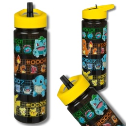 BIDON POKEMON PIKACHU 600 ml Butelka na wodę z ustnikiem dla dzieci Duży