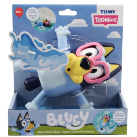 BLUEY Figurka do kąpieli fontanna wodna zabawka pływająca