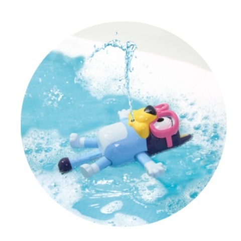 BLUEY Figurka do kąpieli fontanna wodna zabawka pływająca
