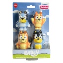 BLUEY zabawki do kąpieli psikawki zestaw figurek do wody dla dziecka