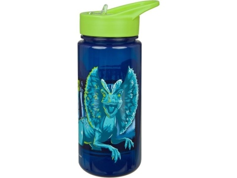 Bidon JURASSIC WORLD 500 ml Butelka ze słomką DINOZAURY dla dzieci