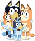 DOBBLE BLUEY GRA KARCIANA 55 KART Gra dla dzieci Rodzinna Znajdź parę