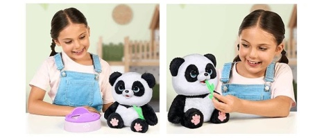INTERAKTYWNA PANDA CHUCHU Little Live Pets reaguje na dotyk dźwięki