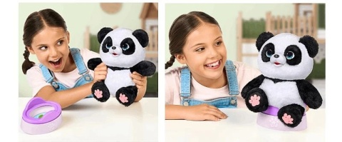 INTERAKTYWNA PANDA CHUCHU Little Live Pets reaguje na dotyk dźwięki