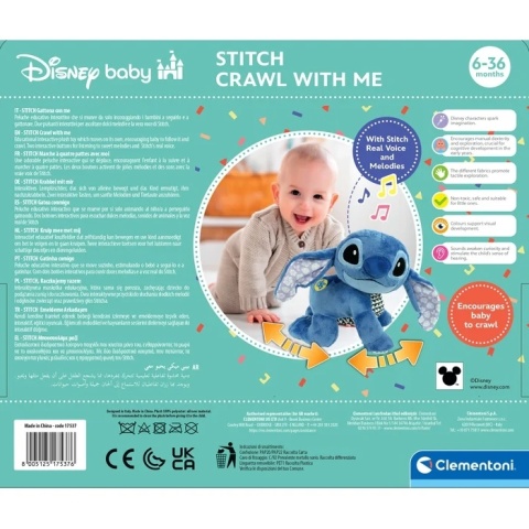 Interaktywny STITCH Raczkujemy razem Pluszak edukacyjny