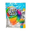 JUMBO JELLY BALL wielka piłka dmuchana żelowa tęczowa 90 cm XXL