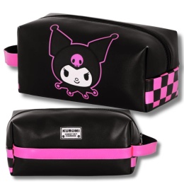 KOSMETYCZKA KUROMI SANRIO CHESS 27 CM DUŻA PODRÓŻNA DAMSKA ORGANIZER