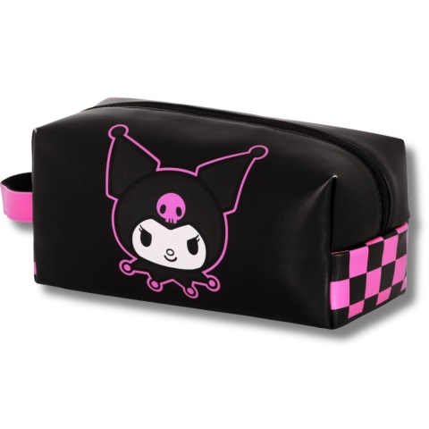 KOSMETYCZKA KUROMI SANRIO CHESS 27 CM DUŻA PODRÓŻNA DAMSKA ORGANIZER