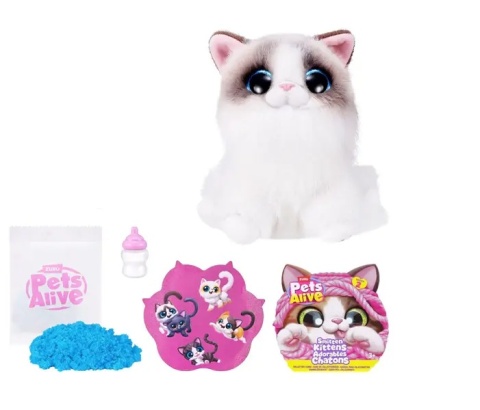 KOTEK INTERAKTYWNY PETS ALIVE Smitten Kittens niespodzianka Maskotka