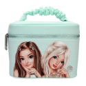 KUFEREK KOSMETYCZNY TOP MODEL GLOW TO GO KOSMETYCZKA Z LUSTERKIEM BROKAT