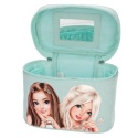 KUFEREK KOSMETYCZNY TOP MODEL GLOW TO GO KOSMETYCZKA Z LUSTERKIEM BROKAT