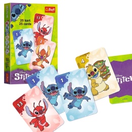 Karty Piotruś STITCH gra karciana dla dzieci Lilo i Stitch