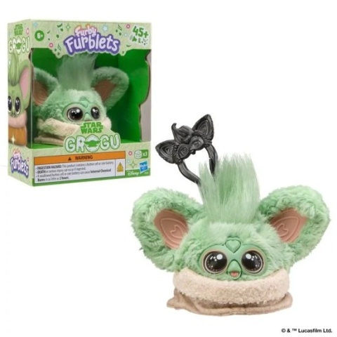 Maskotka interaktywna Furby Furblets GROGU Star Wars dźwięki