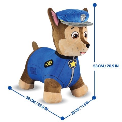 SKOCZEK CHASE PSI PATROL dmuchany piesek do skakania
