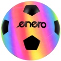 PIŁKA nożna RAINBOW 21 cm winylowa PVC kolorowa rekreacyjna Enero