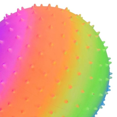 PIŁKA sensoryczna JEŻYK Rainbow 21 cm miękka kolorowa Enero dzieci