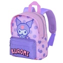 PLECAK PRZEDSZKOLNY KUROMI SANRIO 27 CM JEDNOKOMOROWY DZIECIĘCY FIOLETOWY