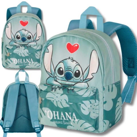 PLECAK PRZEDSZKOLNY LILO I STITCH JOY 27 CM JEDNOKOMOROWY DZIECIĘCY