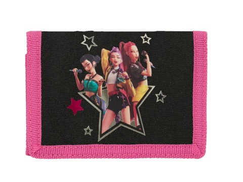 PORTFEL K-POP DEMON HUNTERS ENERGY DZIEWCZĘCY NA RZEP KIESZONKA MONETY